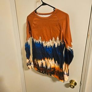 Size medium south western thin sweatshirt material.